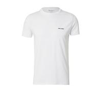 Pepe Jeans M Basic T-Shirt Stretch avec Logo pour Homme, Blanc (Blanc), S, Blanc (Blanc), S