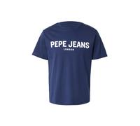 Pepe Jeans M Basic Big Logo T-Shirt, Bleu (Bleu Marine), M Homme