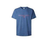 Pepe Jeans Summer Seasonal Logo Short Sleeve T-shirt Bleu XL Homme