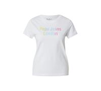 Pepe Jeans T-shirt 'CARLA' bleu clair / citron vert / rose / blanc, Taille XS