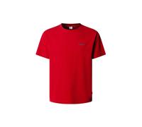 Pepe Jeans T-Shirt 'Contrast Connor' rouge, Taille L