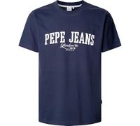 Pepe Jeans T-Shirt Derril pour Homme, Bleu Dulwich, L