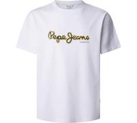 Pepe Jeans T- Shirt Dorian, Blanc, XS Homme