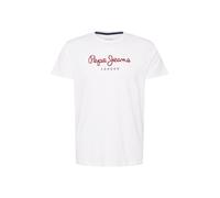 Pepe Jeans T-Shirt 'Eggo' bleu marine / rouge foncé / blanc, Taille XS