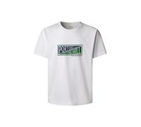 Pepe Jeans T-Shirt 'GEORGE' marine / vert / blanc, Taille XS