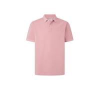 Pepe Jeans Polo New Oliver Gd manches courtes logo brodé Rose Taille L Homme
