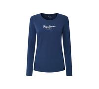 Pepe Jeans New Virginia Long Sleeve T-shirt Bleu M Femme