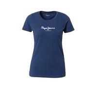 Pepe Jeans T-shirt New Virginia manches courtes Femme Bleu M