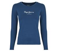 Pepe Jeans T-shirt manches longues New Virginia Bleu XS Femme