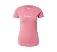 Pepe Jeans T-shirt 'NEW VIRGINIA' rose / blanc, Taille XS