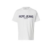 Pepe Jeans M Basic Big Logo T-Shirt, Blanc (Blanc), XL Homme