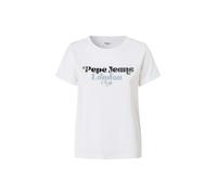 Pepe Jeans T-shirt 'Olivia' bleu marine / bleu fumé / blanc, Taille XS