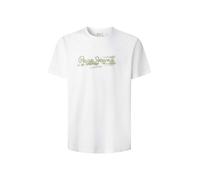 Pepe Jeans Seasonal Logo Fantasy 3 Short Sleeve T-shirt Blanc M Homme