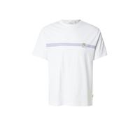 Pepe Jeans T-Shirt 'Tad' bleu foncé / jaune / blanc, Taille XS