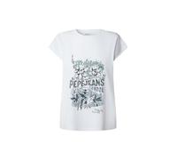 Pepe Jeans T-shirt vert / blanc, Taille XS