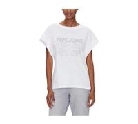 Pepe Jeans - T-shirts - Femme - Tops - Blanc - Taille: 38 FR