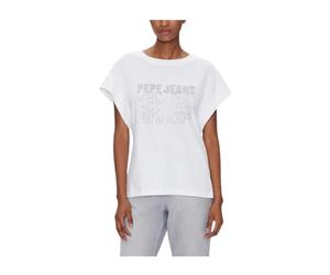 Pepe Jeans - T-shirts - Femme - Tops - Blanc - Taille: 38 FR