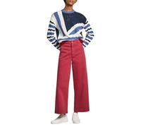 Pepe Jeans Tania Pantalon, Rouge brûlé, 34 W/30 L Femme