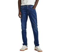 Pepe Jeans Tapered Extensible PM207390 Jeans, Bleu (Denim-CT4), 30W / 32L Homme