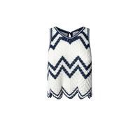 Pepe Jeans Tops en tricot 'Ollie' marine / blanc, Taille L