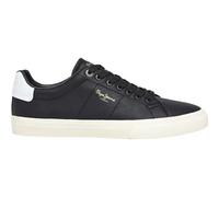 PEPE JEANS Mixte Kenton Fresh M Sneaker, Black, 45 EU