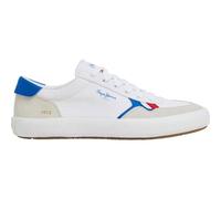 Pepe Jeans Travis Brit Leather Sneakers White