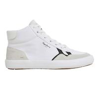Pepe Jeans Travis City, Baskets Homme, Blanc (Blanc), 6