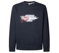 Pepe Jeans Trey Crew Maillot de survêtement, Bleu (Dulwich Blue), L Homme
