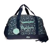 Pepe Jeans Trousse d'école Alenka, taille parfaite pour transporter dans un sac à dos, un sac à dos ou un sac à main Joumma Bags, bleu, Sac à dos de voyage