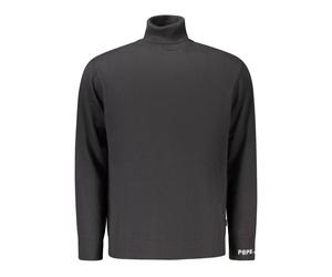 Pepe Jeans, unisex, Pulls, Noir, Taille: S Pull à col roulé à manches longues