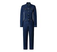Pepe Jeans - Vala Jumpsuit - Femme - Combinaisons et Ensembles - Bleu - Taille: 40 FR