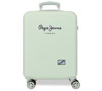 Pepe Jeans Valise Cabine Alenka, Vert, 55cm x 38cm x 20cm, Valise Cabine