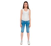 Pepe Jeans Venus Crop, Shorts Femme, 000denim, 24