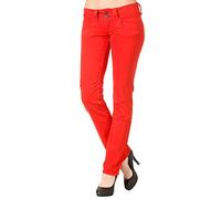 Pepe Jeans Venus PL210006T41022027 Jean Droit Femme Rouge (Factory Red) 38 (Taille Fabricant:27) Lot de