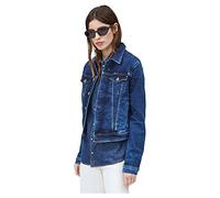 Pepe Jeans Veste de Base, Bleu (Denim-HG4), XXS Femme