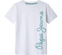 Pepe Jeans Waldo N T-Shirt, Blanc (Blanc), 10 Ans Garçon