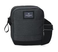 Pepe Jeans Whitton Petit sac à bandoulière noir 15 x 19,5 x 6 cm Cuir synthétique et polyester by Joumma Bags