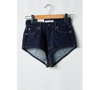 pepe jeans x dua lipa shorts / bermudas femme de couleur bleu