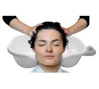 PEPE - Lave Cheveux Portable Rigide, Bassine Lavage, Bassin Shampooing, Lave Tête, Bac Laver, Lavabo, Bac Handicape