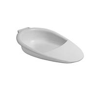 PEPE Mobility Bassin de Lit Adulte Plastique Médical, Urinoir Femme Lit, Bassin pour Personnes Âgées et Alitées, Hôpital et Domicile