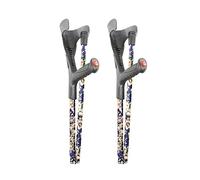PEPE Mobility Béquilles Médicales Adultes Pliantes, Canne Anglaise (2 pcs)