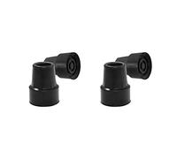 PEPE Mobility Embouts Béquille et Canne (21 mm 22 mm, x4 Unités,), Embout Caoutchouc Antidérapant, Béquilles Médicales et Canne de Marche