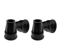 PEPE Mobility Embouts Béquille et Canne de Marche, Noir (4 pcs)