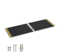 PEPE Mobility Rampe Fauteuil Roulant (Hauteur 2-7 cm), Rampe de Seuil PMR Amovible, Antidérapante, Portable et Légère en Aluminium, Supporte 270 kg