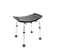 Pepe Mobility Tabouret Douche Noir, Chaise Personnes Âgées, Rectangulaire