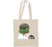 Pepe the taxi driver Sac fourre-tout en coton naturel Blanc