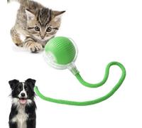 PePekaka Jouets interactifs pour chat - Balles électriques automatiques pour chats, jouets mobiles irréguliers rechargeables, stimulent l'instinct de chasse des chats, chats adultes, tous les sols et