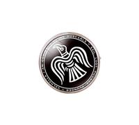 PEPIFY Bague Viking Valknut pour homme - Triangle - Nœud celtique nordique - Rune en verre - Bague en argent - Amulette nordique - Boussole Viking