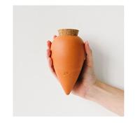 PEPIN OLLA en terre cuite terracotta Arrosage Automatique et Ecologique pour Plante d'Intérieur et d'Extérieur