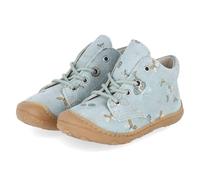 PEPINO 50 1200502/111 Chaussures d'apprentissage unisexes en daim Blanc Taille 20, Bleu combiné., 23 EU